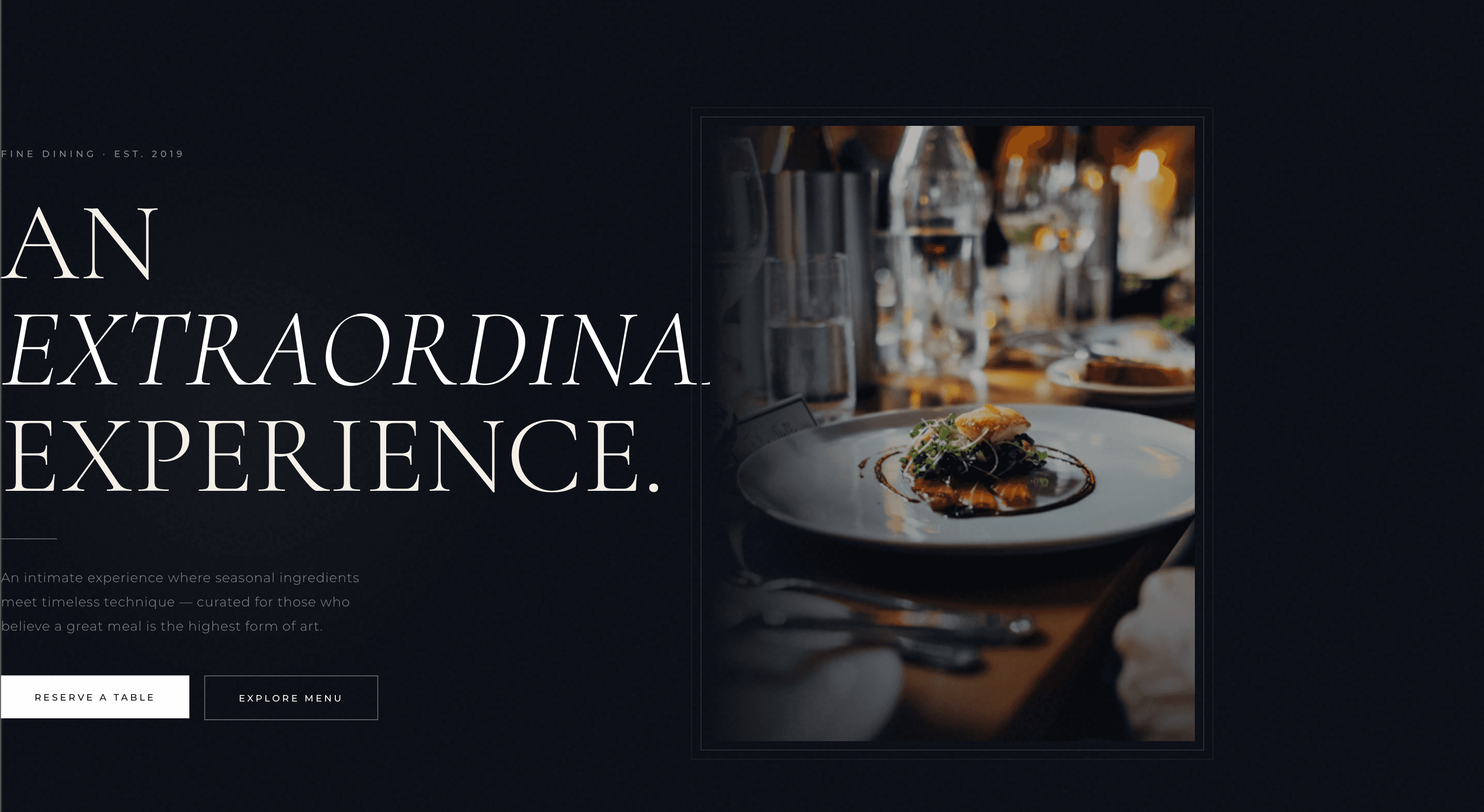 Εικόνα από τον χώρο εστίασης του Maison Restaurant