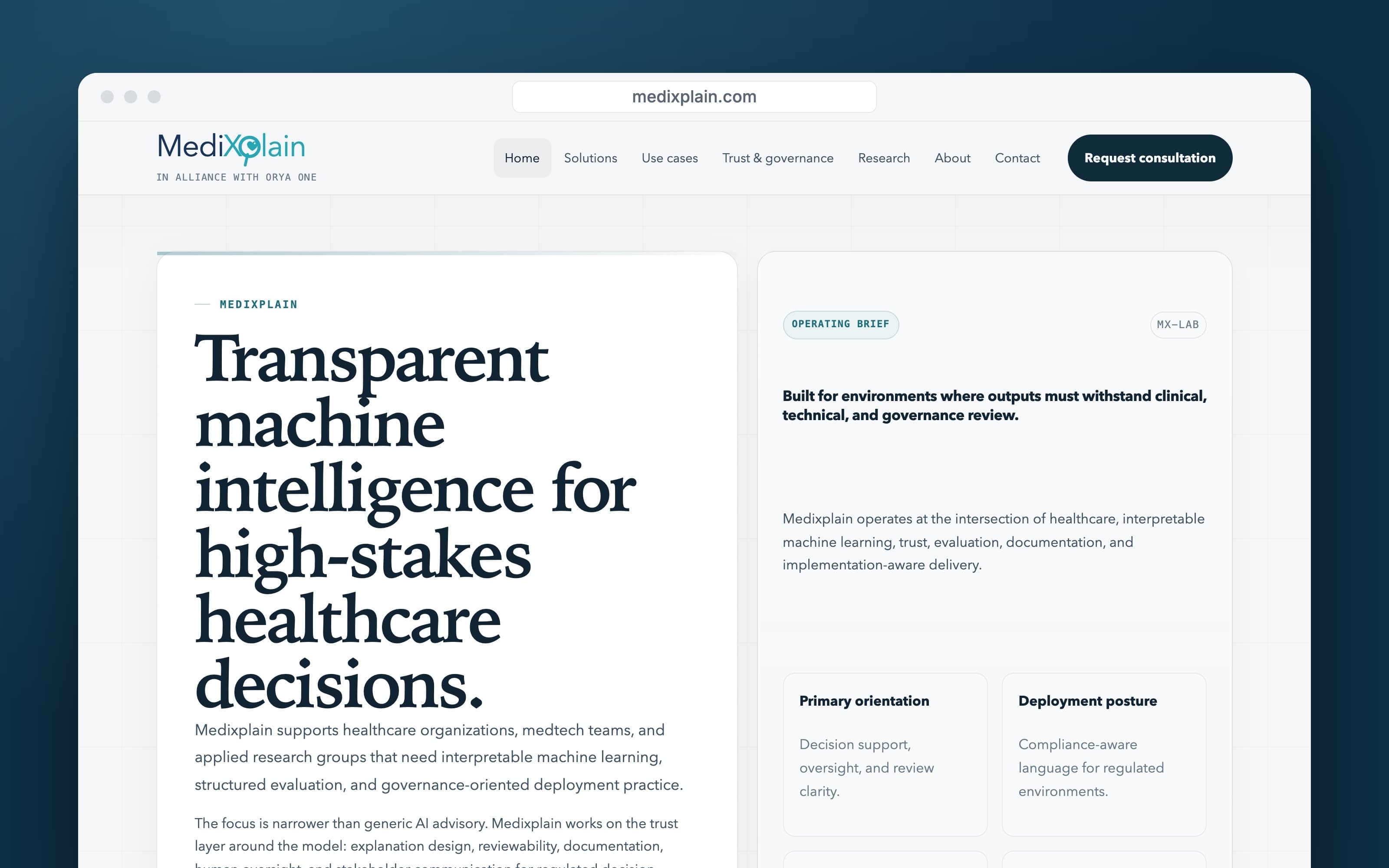 Medixplain healthcare banner